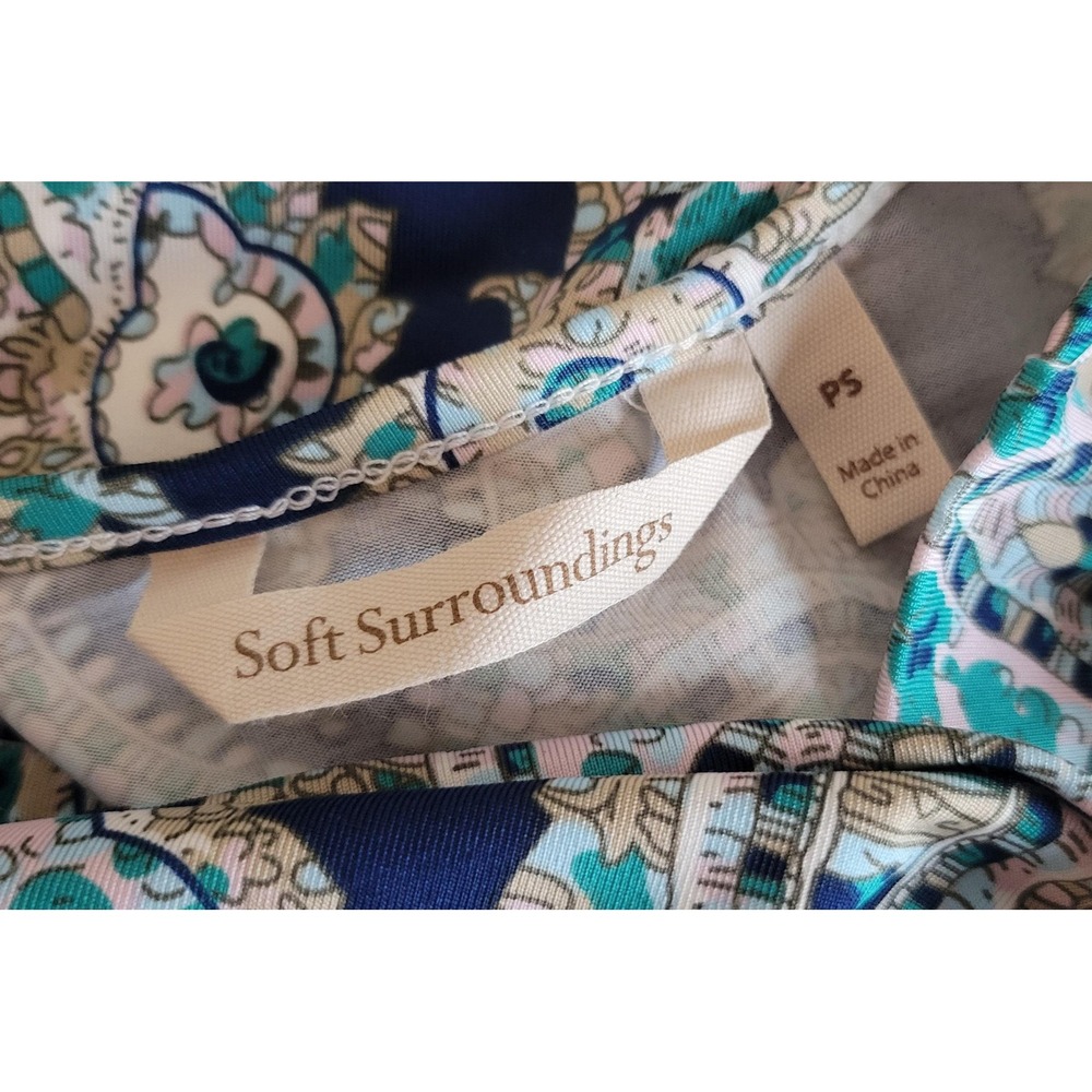 Soft Surroundings Paisley Knotted Maxi Dress - Picture 3 of 6